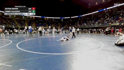 145 lbs Consy 4 - Hayden Brown, Boyertown vs Tommy Fallstich, East Penn