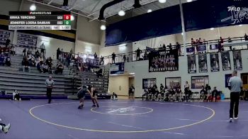 190 lbs Placement Matches (8 Team) - Erika Tercero, Gilmer County vs Jennifer Loera Damian, Chestatee