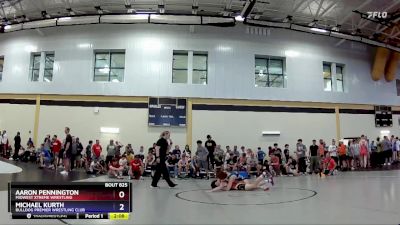 138 lbs Cons. Round 2 - Aaron Pennington, Midwest Xtreme Wrestling vs Michael Kurth, Bulldog Premier Wrestling Club