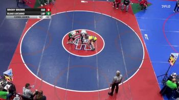 117 lbs Consolation - Brody Brown, Chartiers Valley vs Elias Luciano, Lampeter-Strasburg