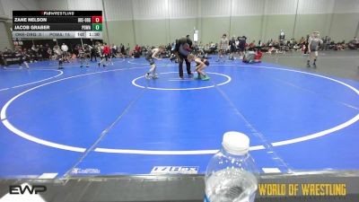 72 lbs Rr Rnd 4 - Zane Nelson, OK Elite 12U Orange vs Jacob Graber, POWA 12U