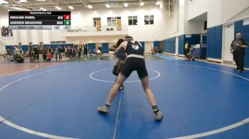 175 lbs Cons. Round 4 - Andrew Meadows, Mount Airy High School vs Ibrahim Dheel, Mountain View