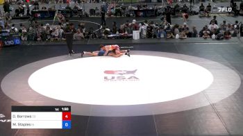 138 lbs Rnd Of 16 - Derek Barrows, Colorado vs Matthew Staples, Indiana