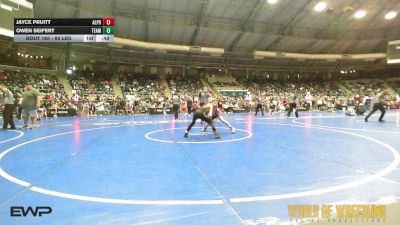 80 lbs Consi Of 4 - Jayce Pruitt, Alpha Elite vs Owen Seifert, Team Barracuda