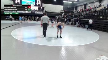 165 lbs 1st Place Match - Silas Foster, Southeast Community College vs Landry Wilkinson, Texas Wesleyan