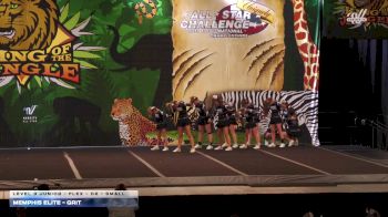 Memphis Elite - Grit [2025 L3 Junior - Flex - D2 - Small] 2025 ASC King of the Jungle Nashville Showdown