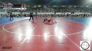 133 lbs Consi Of 16 #1 - Gavin Cottrell, Yukon vs Briar Campo, Cushing
