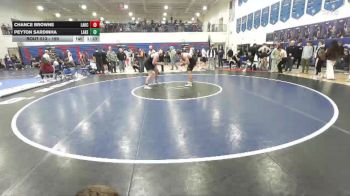 190 lbs 5th Place Match - Chance Browne, Lake City vs Peyton Sardinha, Lakeland
