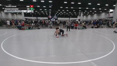 113 lbs Champ. Rd Of 32 - Elijah Calas, NG Bombers Wrestling Club vs Teagan Navarro, Team Idaho Wrestling Club