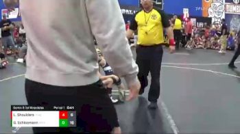 52 lbs Semis & 1st Wrestleback (8 Team) - Grayden Schloemann, Team Gotcha vs Lennox Shoulders, Combative Sports Athletic Center