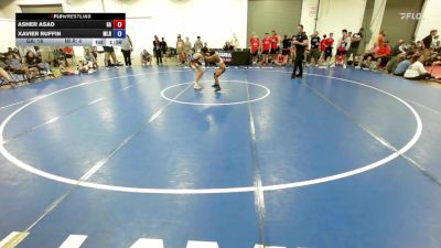 75 lbs Xavier Ruffin, Michigan Red vs Asher Asad, Georgia
