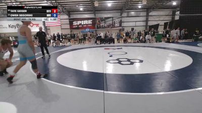 79 kg Champ. Rd Of 64 - Tate Geiser, ERTC vs Owen Segorski, Michigan Wrestling Club