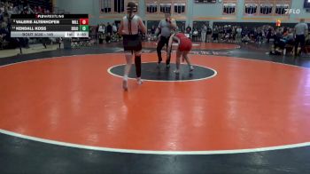 145 lbs Champ. Round 1 - Kendall Koss, Solon vs Valerie Altenhofen, Williamsburg