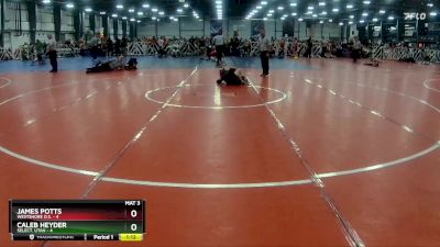 80 lbs Rd# 5- 3:45pm Friday Final Pool - Caleb Heyder, SELECT, Utah vs James Potts, Westshore D.S.