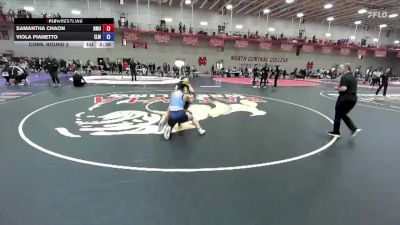 138 B Cons. Round 2 - Viola Pianetto, Elmhurst vs Samantha Chaon, Northern Michigan