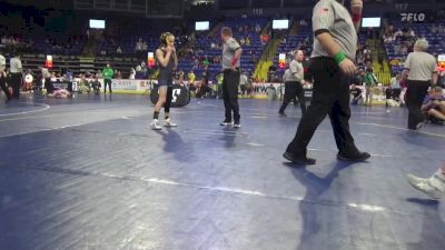 84 lbs Semifinal - Margo Garis, State College vs Zoe Fabyonic, Mt. Lebanon