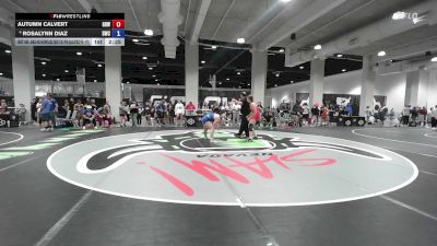 Champ. Round 2 - Autumn Calvert, Greater Heights Wrestling vs Rosalynn Diaz, Delta Wrestling Club