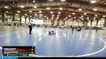 72 lbs Rd# 6- 9:00am Saturday Final Pool - Owen Macoff, Nebraska Elite vs Brooks Blevins, Cali Red