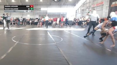 144 lbs Round 7 (8 Team) - Zaiden Lockard, Wrecking Crew WC vs Isaiah Callahan, Ohio Gold