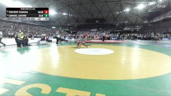 Boys 1A 132 lbs Champ. Round 1 - Vincent Canada, Colville vs Lemuel Lustre, Zillah