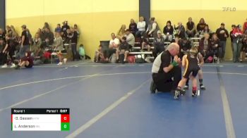 60 lbs Round 1 - Dawson Gassen, Harrisburg Youth Wrestling vs Leighton Anderson, Belgrade-Brooten-Elrosa