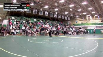 120 lbs Semifinal - Taegan Gilmore, Medina vs Bronson Shinkonis, Brighton