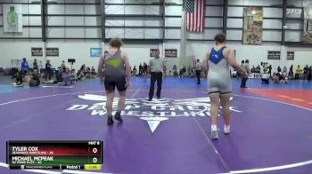 215 lbs Round 3 (3 Team) - Tyler Cox, SEAHAWKS WRESTLING vs Michael McPeak, NC PRIDE ELITE