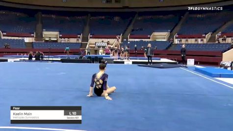 Kaelin Main - Floor, Metroplex Gymnastics - 2020 Metroplex Challenge