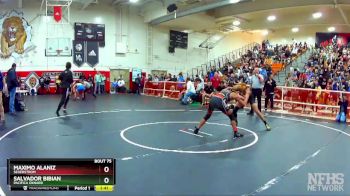 152 lbs Champ. Round 1 - Salvador Bibian, Pacifica Oxnard vs Maximo Alaniz, Segerstrom