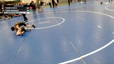 90 lbs Cons. Round 2 - Joseph Toth Ii, Kimball Wrestling Club vs Takeo Medrano, The Best Wrestler