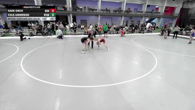 JR BOYS HARD LUCK - 125.6-129.4 Champ. Round 1 - Jet Millison, Basehor-Linwood High School Wrestling vs Nathaniel Venske, No Nonsense Wrestling