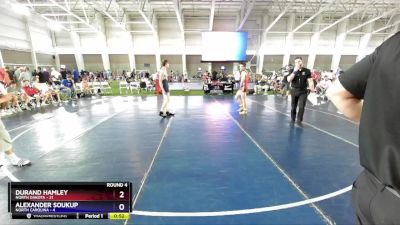 132 lbs Round 4 (6 Team) - Durand Hamley, North Dakota vs Alexander Soukup, North Carolina