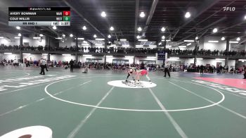 118Yellow lbs Rr Rnd 1 - Avery Bowman, Waverly vs Cole Willis, West Genesee