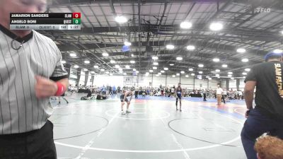 106 lbs Rr Rnd 1 - Jamarion Sanders, Slam Factory - HSB vs Angelo Boni, Quest School Of Wrestling Gold - HSB