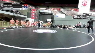 105 lbs Leila Rivera, OCWA - Orange County Wrestling Association vs Paige Peters, TCWA - Tri-Counties Wrestling Association