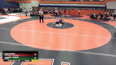 174 lbs Cons. Round 1 - Gabriel Sheikh, Ozarks vs Cole Smith, Wisconsin - Platteville