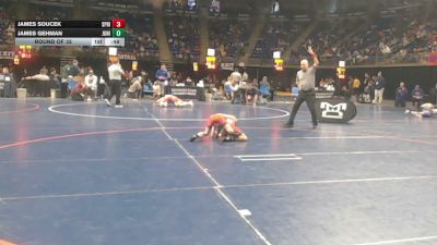 67 lbs Round Of 32 - James Soucek, Springfield vs James Gehman, Juniata County