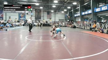 126 lbs Round Of 64 - Robert Douangmala, MetroWest United Black vs Carter Wallis, Team Shutt Bowman (TSB)