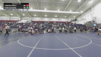 132 lbs Champ. Rd Of 16 - Sawyer Lindley, Idaho vs Kane Blackard, Sanderson Wrestling Academy