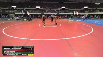 National 92-99 lbs Semifinal - Bryce Moore, Poquoson Athletic Association vs Angelo Lombardi Iv, Fauquier Wrestling Club