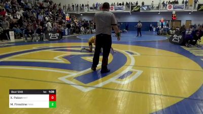 138 lbs Round Of 32 - Xavior Pabon, Mat Assassins vs Max Firestine, Franklin Regional