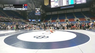 95 lbs Cons. Sub-quarters - Hannah Trinh, Oregon vs Kassidy Davis, Washington