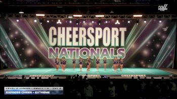 Express Cheer - Extreme [2026 L2 Junior - Small - A Day 2] 2026 CHEERSPORT National All Star Cheerleading Championship