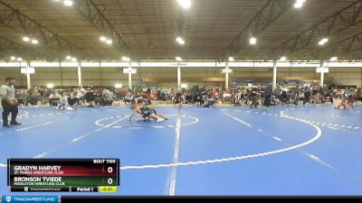 66 lbs Quarterfinal - Gradyn Harvey, St. Maries Wrestling Club vs Bronson Tviede, Middleton Wrestling Club