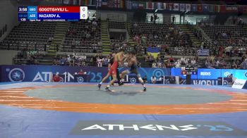 60 kg 1/8 Final - Lazare Gogotishvili, Georgia vs Ali Nazarov, Azerbaijan