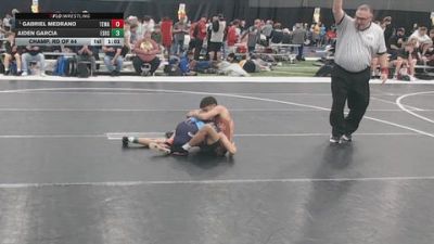 113 lbs Champ. Rd Of 64 - Gabriel Medrano, Tom Eagle Wrestling Academy vs Aiden Garcia, Esperanza HS