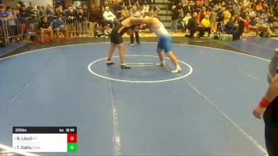 285 lbs Consy-3 - Ben Lloyd, Mt. Lebanon vs Tyler Gallis, Connellsville