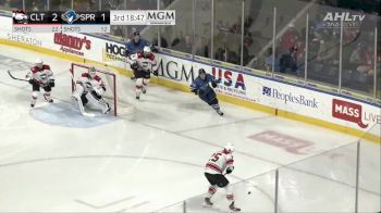Otto Stenberg With An Impressive Assist On A Zach Dean Goal For Springfield Thunderbirds