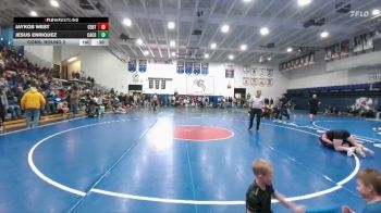 144 lbs Cons. Round 2 - Jaykob West, Central vs Jesus Enriquez, Campbell County
