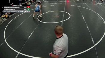 215 lbs Quarterfinals (8 Team) - Cooper Stokebrand, Tri County vs Conner Gates, Syracuse